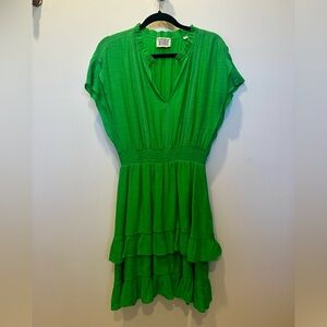 Scotch & Soda Bright Green Textured Top